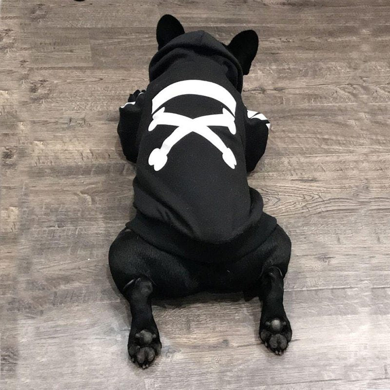 Dogs4Cats - Bad to the Bone Dog Hoodie